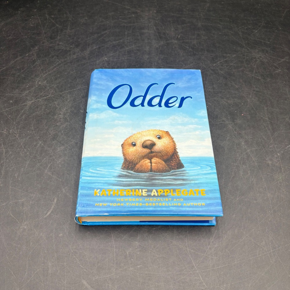 Odder Katherine Applegate Hardcover First Edition 2022 Novel in Verse Sea Otter